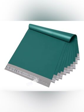 Deep Green 12 x 15.5 Polymailers - Set of 20